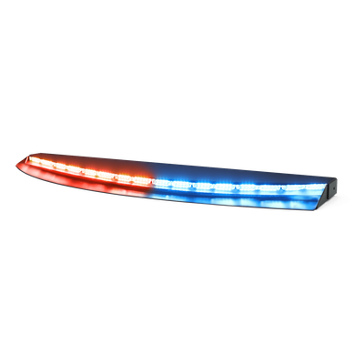 Visera Interior Trasera Dual Color Rojo/Azul Sin Bracket, 96 Led, Necesario CZMATSIBSYS 