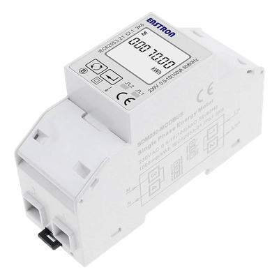Medidor de Energía Monofásico / Riel DIN / 100A Directo / Clase 1-0.5s / MID Certificado / LoRaWAN Integrado / Bi-direccional