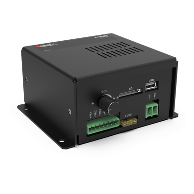 Amplificador Programable de Voz de 5 mensajes para Sirena Vehicular