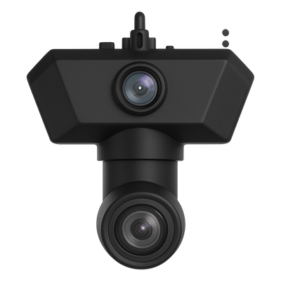 Camara IP / doble lente de 2MP / para interior / especial para solución de policía