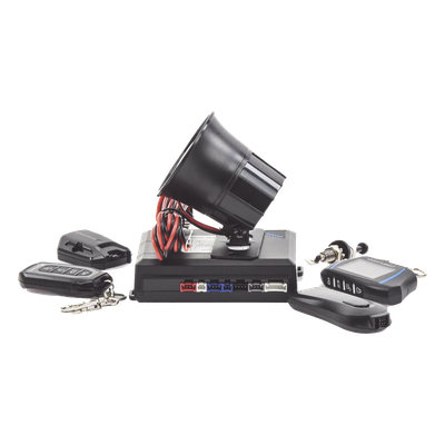 Kit de Alarma Vehicular Profesional y arranque remoto todo en uno de dos vías con rango de 1KM compatible con GPS X1-MAX LTE