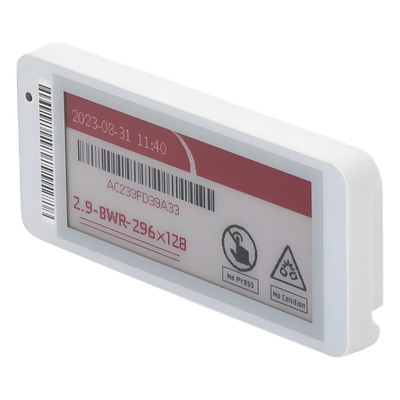Etiqueta de Tinta Electrónica / ESL / 2.9 Pulgadas / Uso en Estantes / Bluetooth