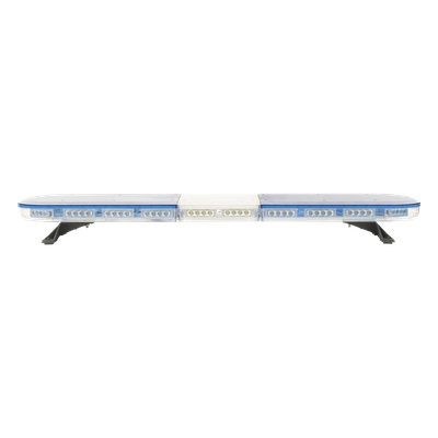 Barra de luces de 47" azul, 88 LED, con control de tráfico en color azul, ideal para equipar unidades de seguridad pública
