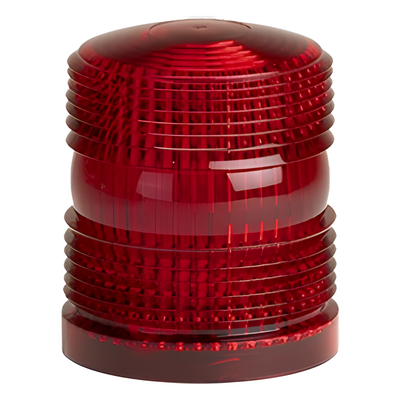 Domo de reemplazo para estrobo renegade, color rojo