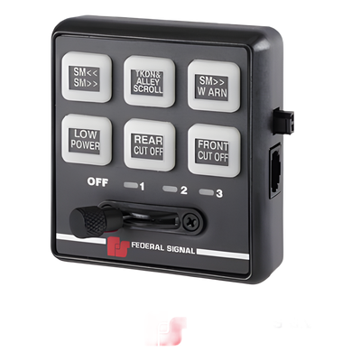 Controlador serial de 6 botones para barras de luces