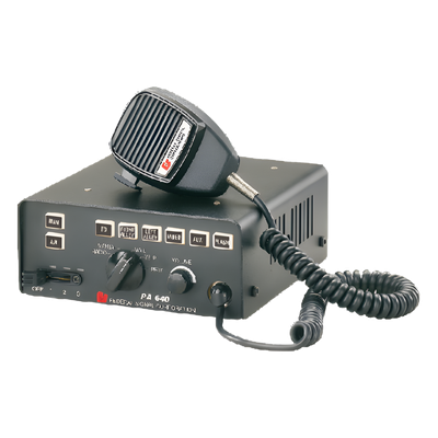 Sirena electrónica de 100 W con control para 6 luces auxiliares e interconexión para radio