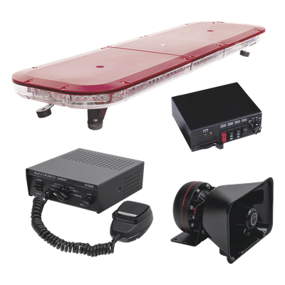Kit básico para equipamiento de unidades de emergencias, ambulancias y vehículos de bomberos