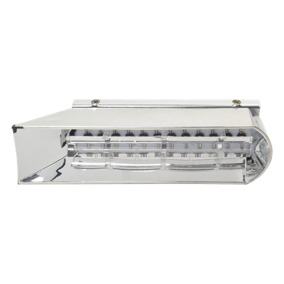 Módulo esquinero de 12 LEDs para barra X37RB, color azul