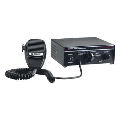 Sirena Compacta Serie PA-300 de 100 W de potencia, ideal para Vehículos Oficiales