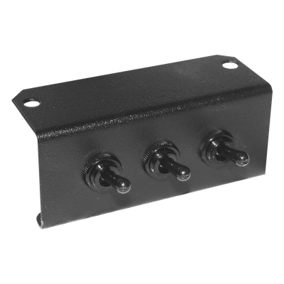 Panel frontal de 3 interruptores