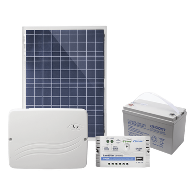 KIT Alarma Cloud Híbrido Alimentado por Celda Solar / Programación 100% vía WEB