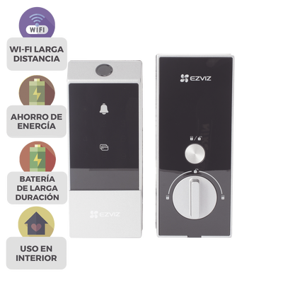 Cerradura Inteligente / Apertura Remota / Huella / Tag / Llave Mecanica / Contraseña Temporal Ideal Para Airbnb /  Modo de Privacidad / Alerta en caso de Forzado / Control Remoto desde la App / Uso Interior