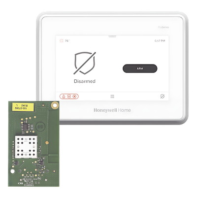 Panel de alarma inteligente con pantalla táctil de 7 pulgadas, comunicador Wi-Fi integrado y compatibilidad con sensores inalámbricos de múltiples marcas