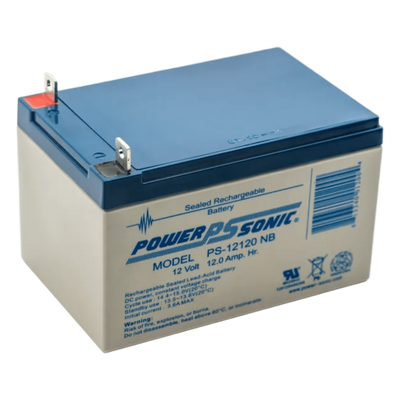 Batería 12V Recargable, 12AH, Para Respaldo, Tecnologías AGM/VRLA, 5 Años Vida Útil, Terminales tipo NB1, Reconocida UL , Sin Mantenimiento, Sin Derrames