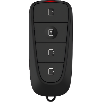 Control Remoto tipo Llavero con 4 Botones y Led Indicador