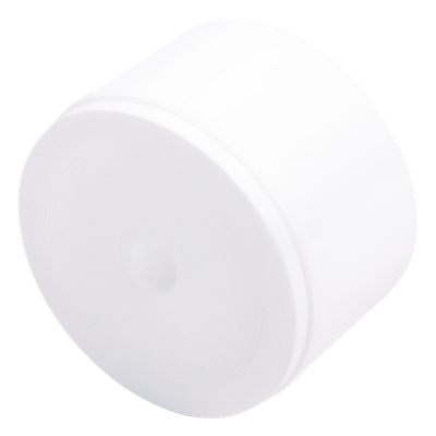 Tapón de Alta Resistencia con Anti UV para Postes de Cercos Eléctricos / 1" (25.4 mm) / Polipropileno Virgen / Color Blanco / Instalación por Presión