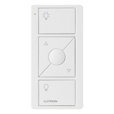 Control remoto inalámbrico Pico de 3 botones con subir/bajar de intensidad, para atenuadores Caseta y RA2