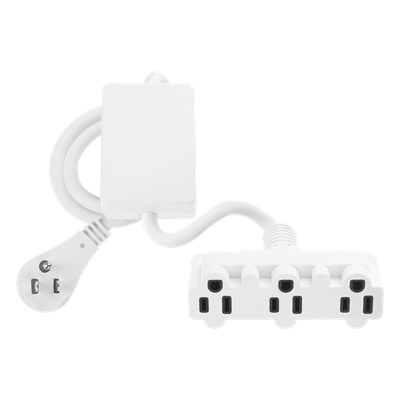 Módulo enchufable de encendido y apagado Maestro Wireless para cargas de uso general, 15 A a 120 V, 3 receptáculos, control con Pico y sensores Radio Powr Savr