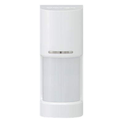 Detector de Movimiento / 180° de Detección / Inalambrico  (Alimentación)/ 100% Exterior / Compatible con cualquier panel de alarma