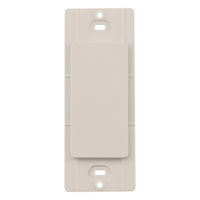 Inserto ciego para placa de pared Claro, acabado satinado, color Taupe, línea Lutron