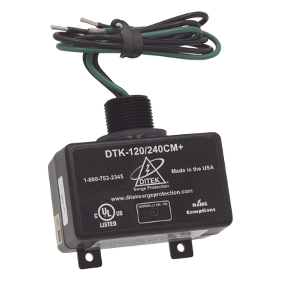 Dispositivo de Protección contra Sobretensiones de Fase Dividida de 120/240 VCA, Recomendado para Climas, Motores, Iluminación.