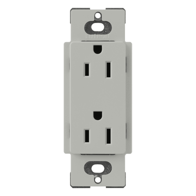 Receptáculo dúplex de pared de 15 amperios