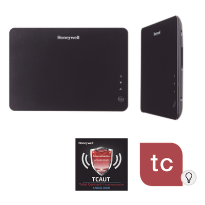 Módulo de automatización Z-Wave para paneles de alarma VISTA con un año de servicio Total Connect