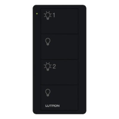 Control Pico de 4 botones para iluminación, inalámbrico Clear Connect, compatible con Caseta Wireless y RadioRA 2