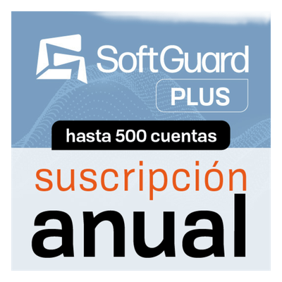 SoftGuard PLUS (Licencia Anual) / Software de Monitoreo / Plataforma Integral / Central de Alarmas / Video / GPS / Apps Móviles / CRM 