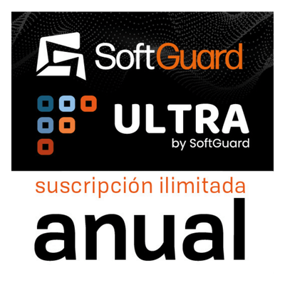 SoftGuard ULTRA (Licencia Anual / Software de Monitoreo / Plataforma Integral / Central de Alarmas / Video / GPS / Apps Móviles / CRM 