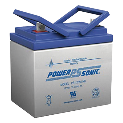 Batería 12V, 33AH, Para Respaldo, Tecnologías AGM/VRLA, 5 Años Vida Útil, Terminales tipo NB, Reconocida UL  