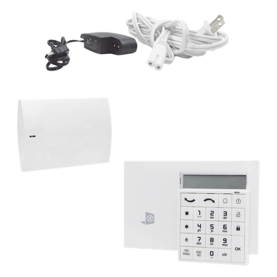 Panel de alarma inalámbrico con receptor integrado y video verificación para monitoreo con software Frontel