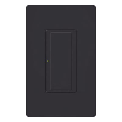 Interruptor inalámbrico Maestro Wireless de 8 A, 120-277 V, no requiere neutro, apto para ventilador de 1/10 HP en 120 V, color Midnight, compatible con Vive y controles Pico