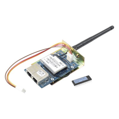 Kit de Comunicador WIFI/Ethernet para paneles PIMA HUNTERPRO-832 y CHIP para actualizar. Permite uso de App PIMALink 2.0 Gratuita. 