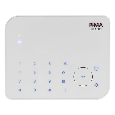 Teclado LED para Armar/Desarma, Compatible con panel FORCE. Teclas Touch
