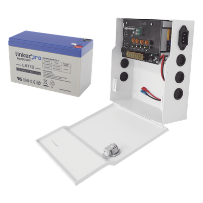 Kit / Fuente PLK12DC4ABK  + Batería incluída LK712