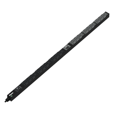 PDU Básico para Distribución de Energía, Enchufe de Entrada NEMA L6-30P, Con 36 Contactos C13 y 6 C19, de Instalación Vertical, 30 Amp, 208 Vca