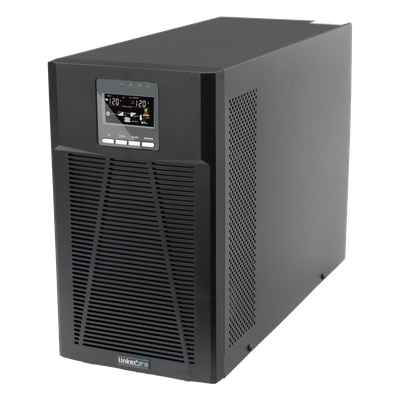 UPS 2000VA/1800W Online Doble Conversión /Pantalla LCD / 4 tomas 5-15R / Regulación de Voltaje / Protección RJ45