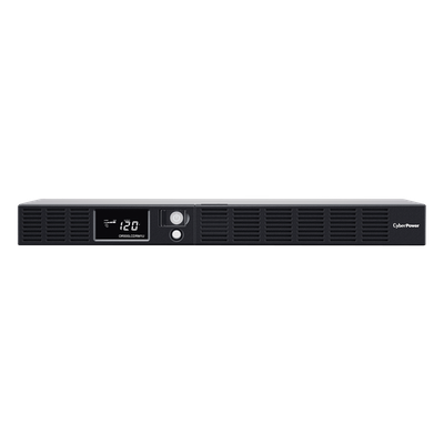 UPS de 500 VA/300 W, Topología Línea Interactiva, Entrada 120 Vca NEMA 5-15P, Tipo Rack 1 UR, Con 6 Tomas NEMA 5-15R