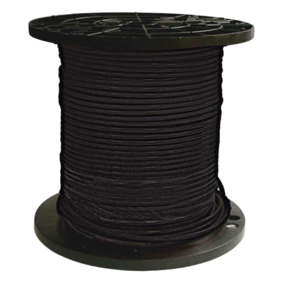 Carrete de 500 metros / Cable Fotovoltaico / Negro / Recubrimiento XLPE / 6mm² / 10 AWG / Hasta 1,800 Vcc