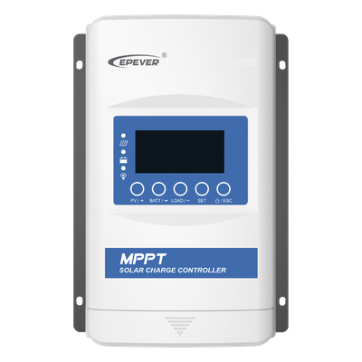 Controlador Solar MPPT 40A 12/24/36/48 V, Máximo Voltaje de Circuito Abierto Voc 150 Vcc, Configurable para Baterías de Litio