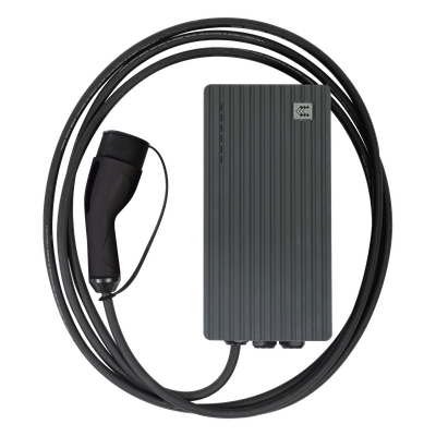 Estación de Carga para Vehículos Eléctricos con Conector Tipo 1 (SAE J1772), 220Vca con Potencia de Salida de 7.4kW (32A / bifásica)