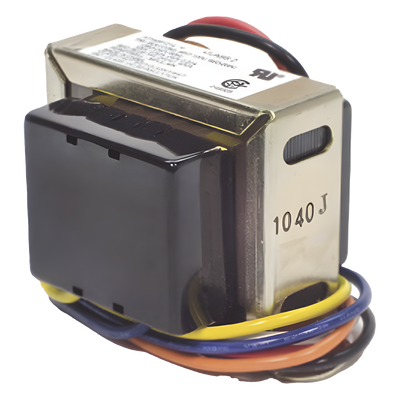 Transformador universal de 40 VA, entrada multi-voltaje 120/208/240 VAC a salida de 24 VAC, para circuitos de control de calefacción y aire acondicionado