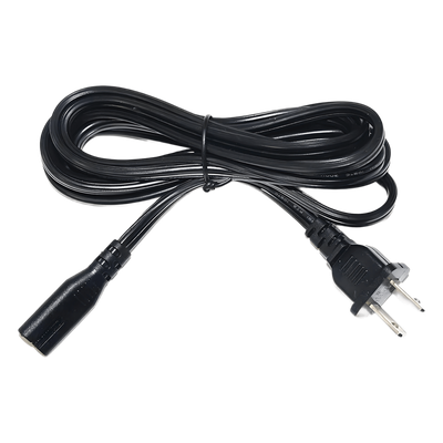 Cable de Alimentación Eléctrica para 120-240 Vca / 1.8 Metros (5.91 Pies) / 2 Líneas