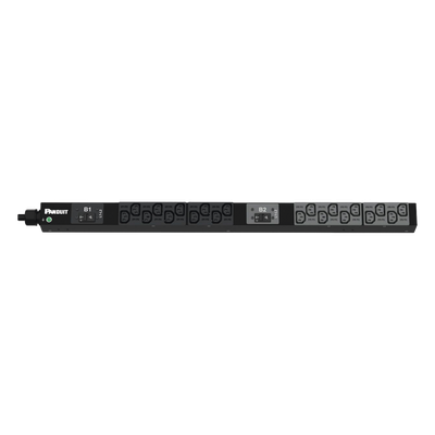 PDU Básico para Distribución de Energía, Enchufe de Entrada NEMA L6-30P, Con 20 Salidas C13, de Instalación Vertical, 208 Vca, 30 Amp