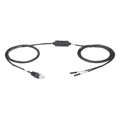 Sensor de Monitoreo Ambiental, Con 3 de Temperatura y 1 de Humedad, Para Gabinetes de Telecomunicaciones o Centros de Datos, Compatible con PDU's G5 y UPS SmartZone de Panduit, Con Cable de 2 Metros