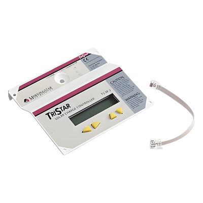 Medidor remoto (30 m) con display LCD.