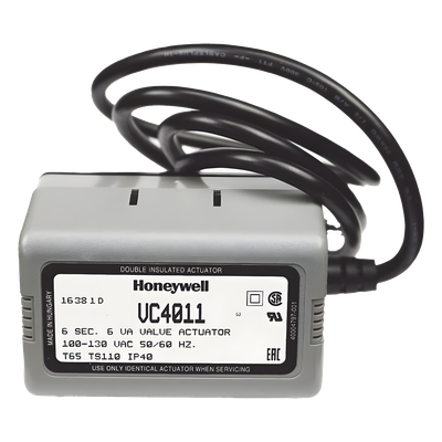 Actuador on/off para válvulas de 2 y 3 vías serie VC, 120 VCA, cierre hermético de 60 psi