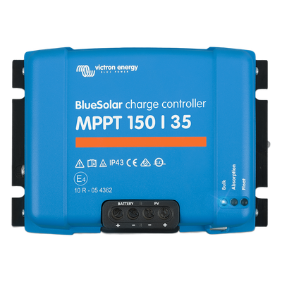 BlueSolar MPPT 150/35. Controlador Solar MPPT 35A, Voltaje Selección Automática: 12/24/36/48 Vcc.