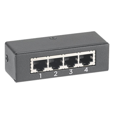 HUB de 4 Puertos, Para Conexión de 3 Sensores Adicionales a PDUs y UPS de Panduit